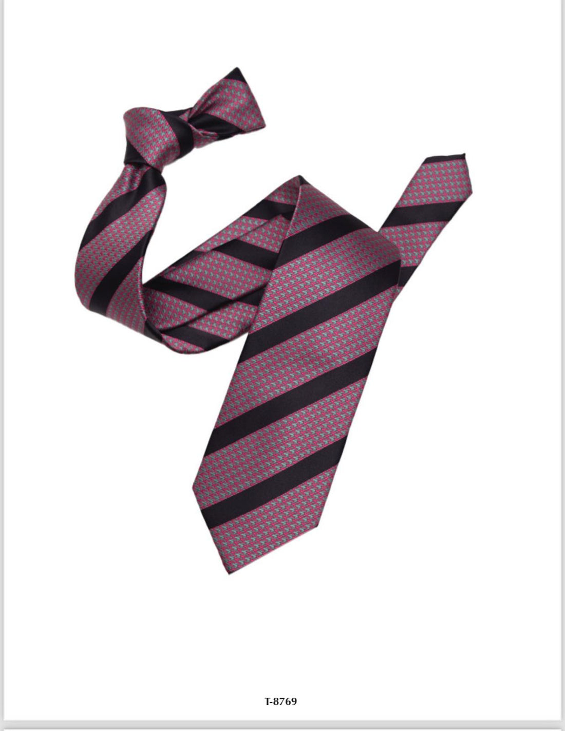 Navy Lilac Striped Ties Mens Events Formal Sets Skinny Classic Stripe