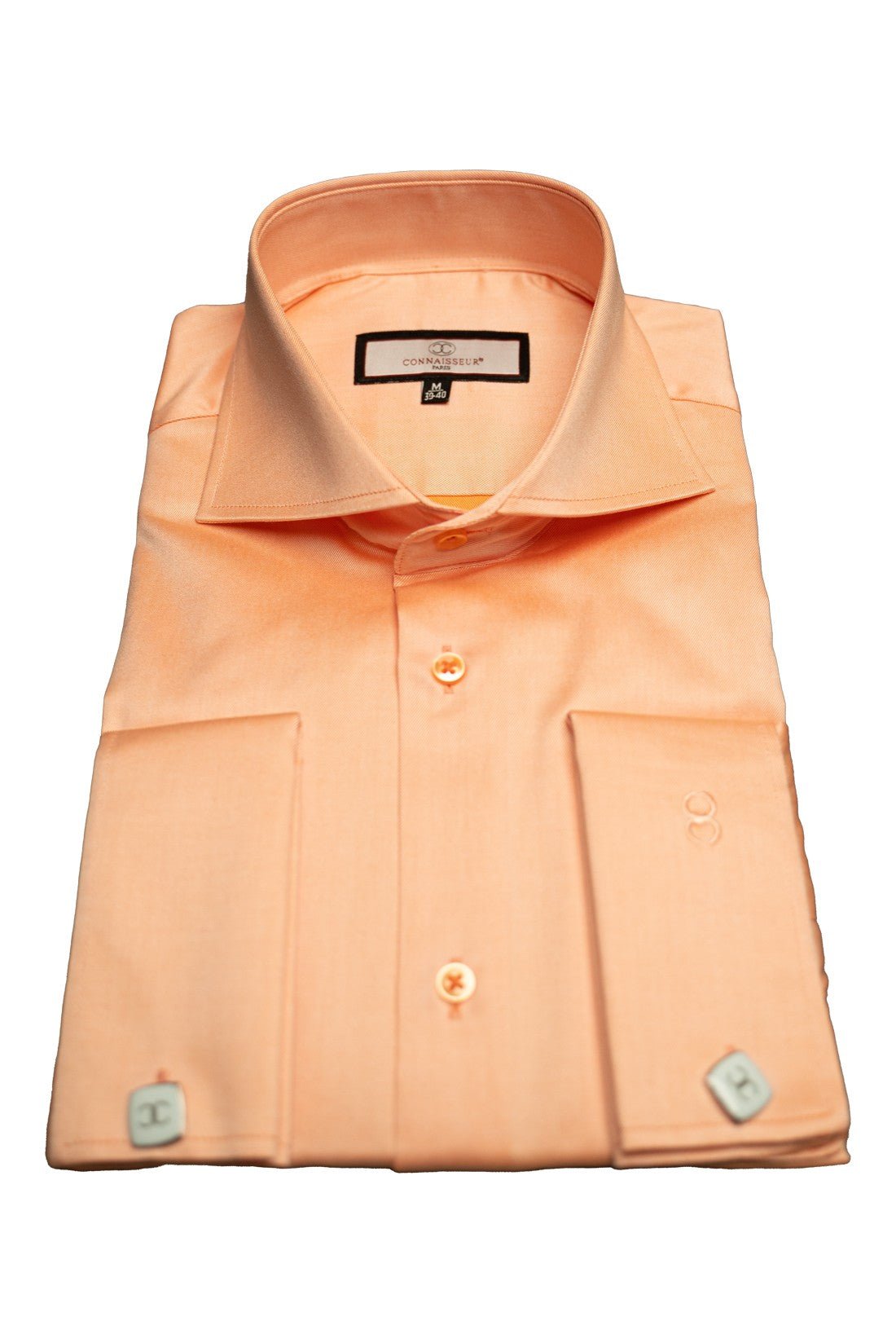 Peach Slim Fit Dress Shirt