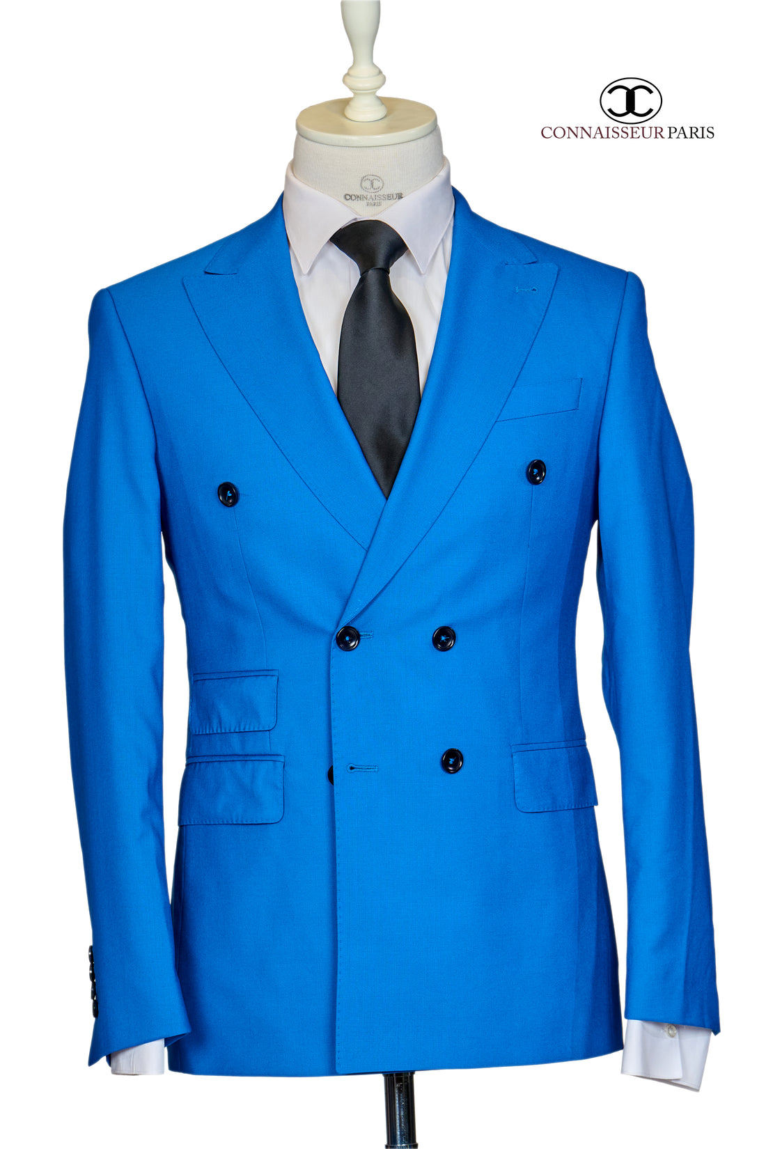 Vitale Barberis - Royal Blue Double Breasted Slim Fit Suit